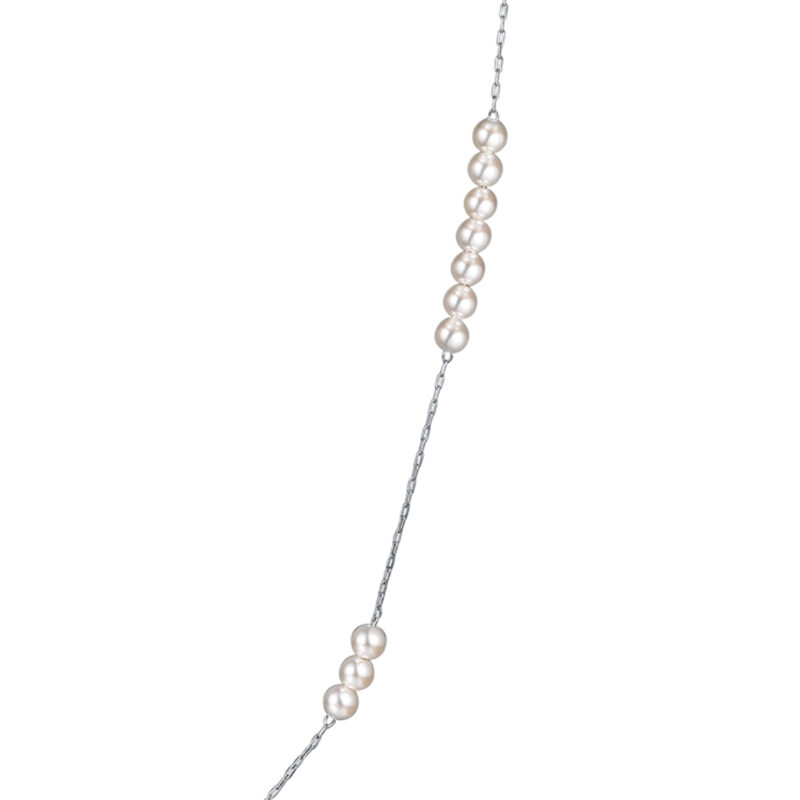 COLLANA IN MADREPERLA SFERE SFALSATE