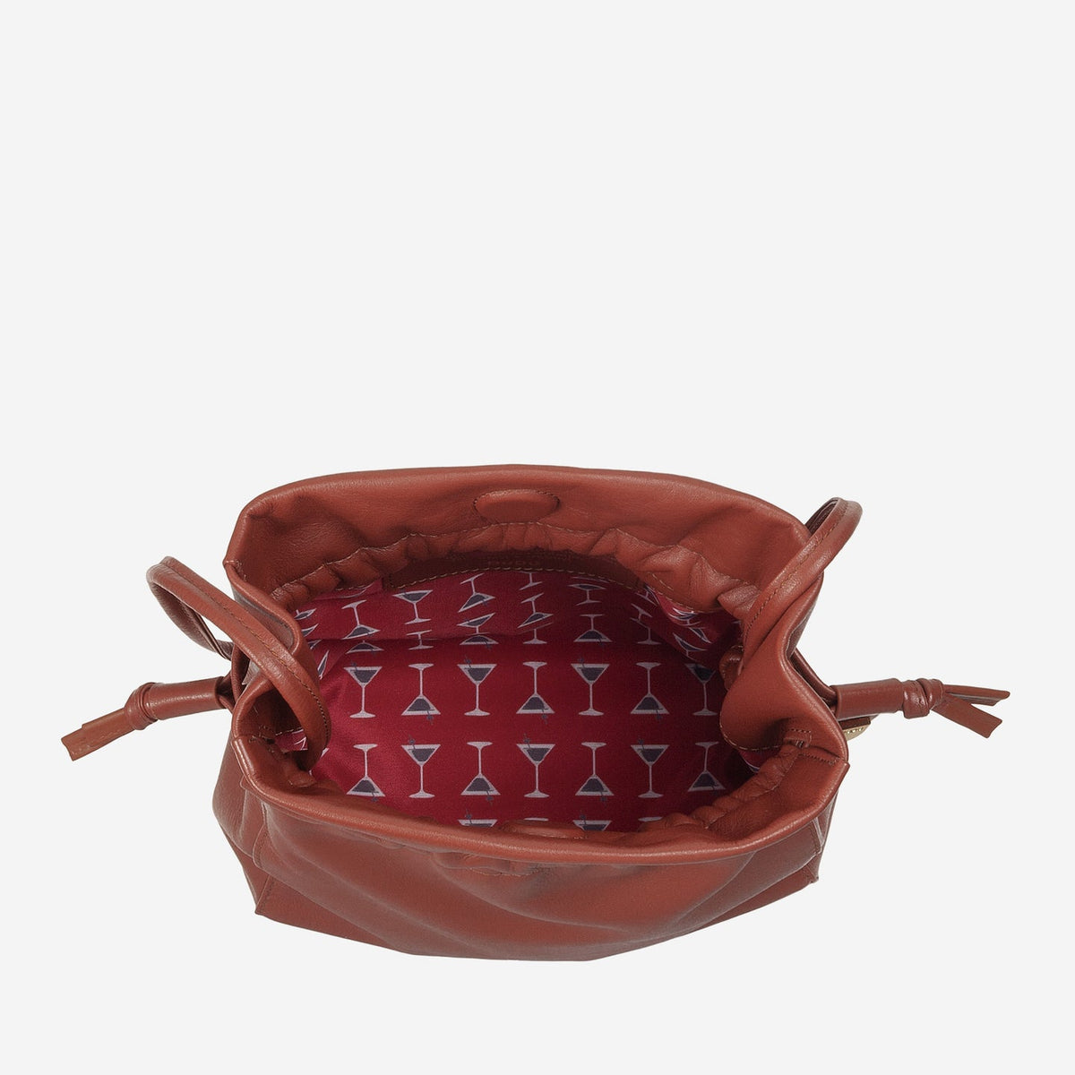 Navigli
Borsa con coulisse piccola donna a tracolla pelle