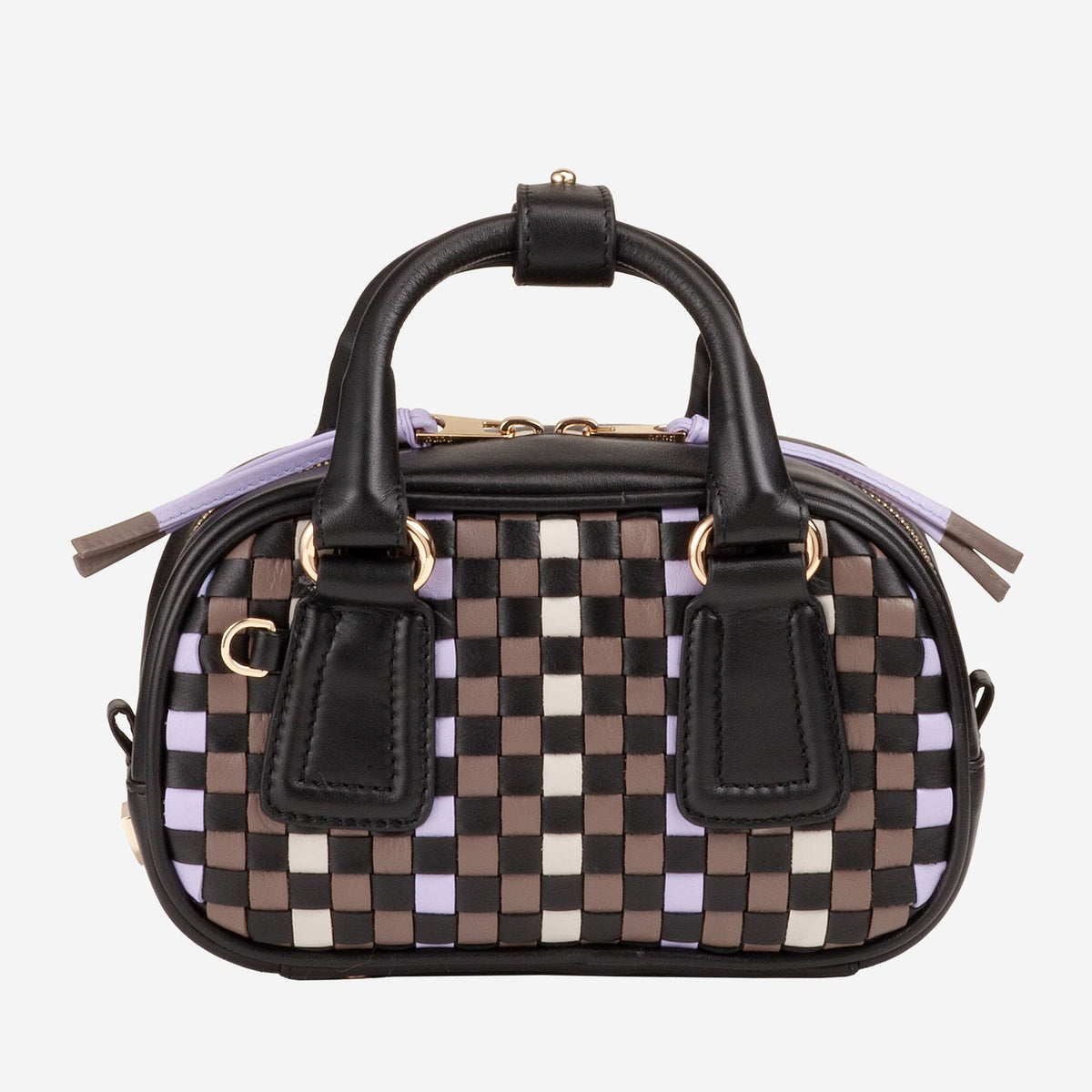 Allegra
Mini bag in pelle intrecciata
