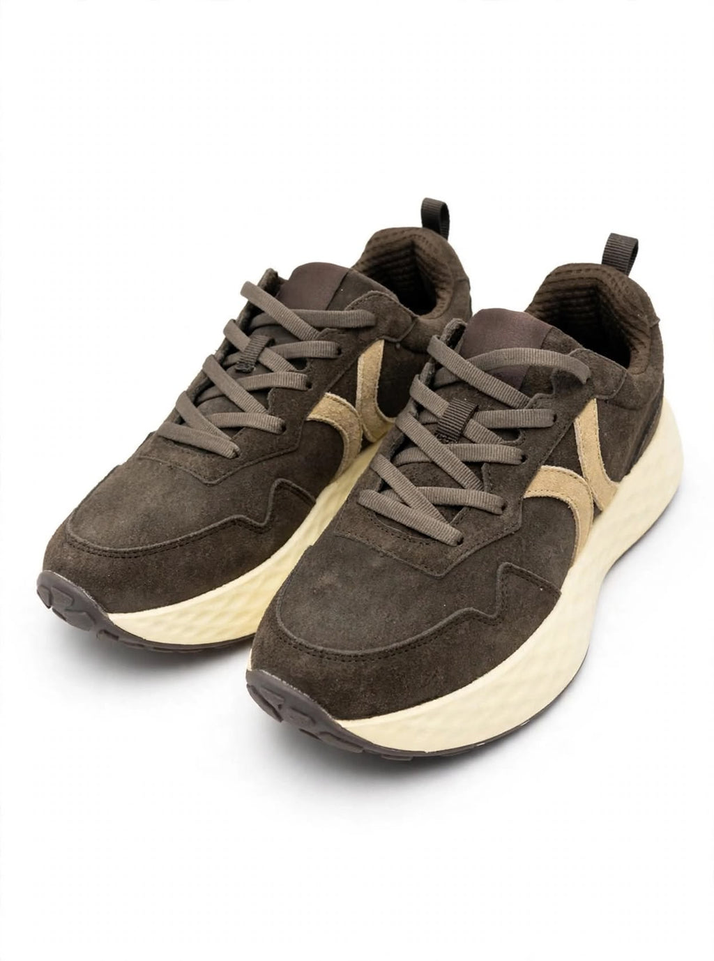 SNEACKERS CHUNKY MARRONE