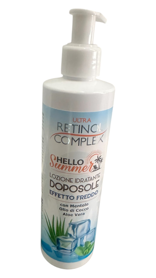 Lozione idratante doposole effetto freddo
