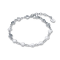BRACCIALE CUORI SFACCETTATI