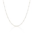 COLLANA MADREPERLA SFERE ALTERNATE PVD ORO