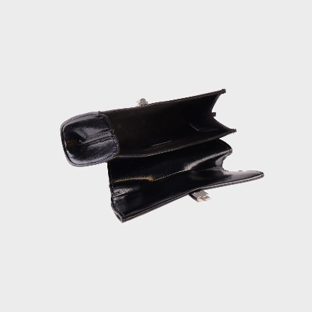 Borsa a mano CHERIE- BLACK LOVE SILVER