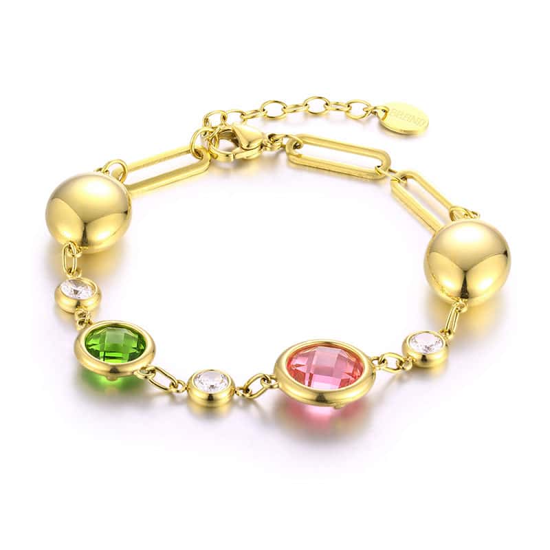 BRACCIALE CATENA CRISTALLI