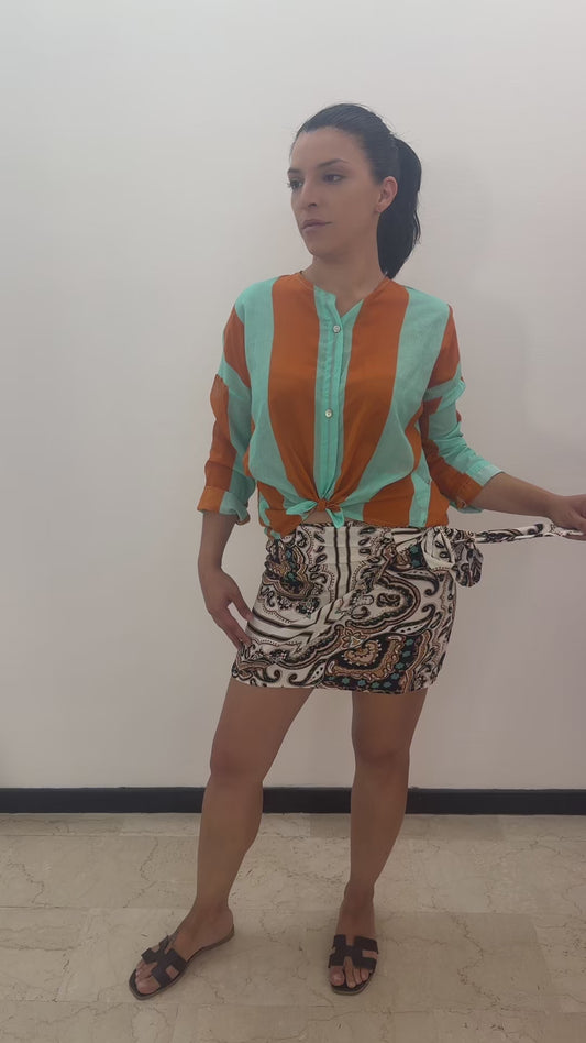 Minigonna pareo Sonia Duda